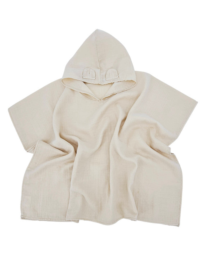 Mousseline Poncho Latte