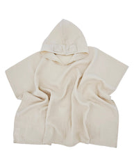 Mousseline Poncho Latte