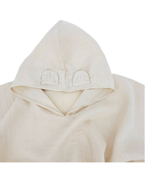 Mousseline Poncho Latte