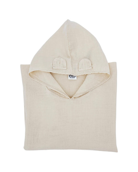 Mousseline Poncho Latte