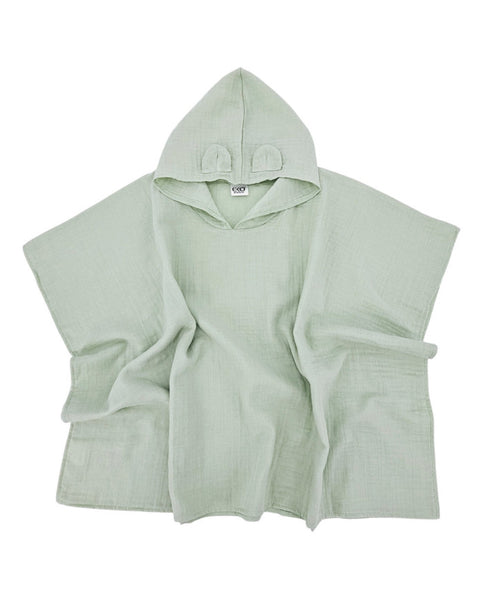 Muslin Poncho Mint