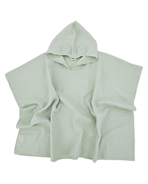 Muslin Poncho Mint