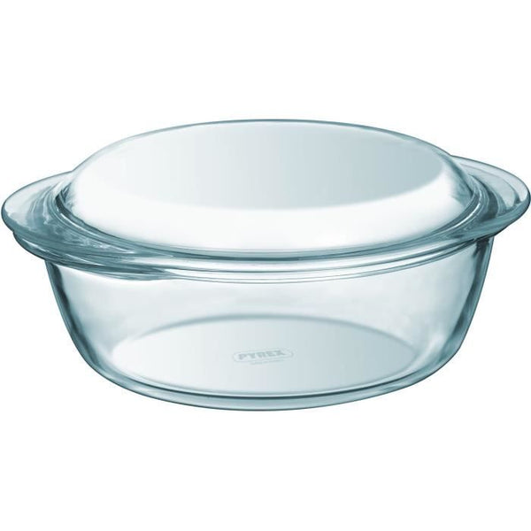 Baking dish - PYREX - 1450094 - Round - Borosilicate glass - 3 liters