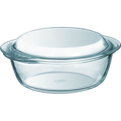 Baking dish - PYREX - 1450094 - Round - Borosilicate glass - 3 liters