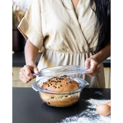 Set of 2 baking dishes - PYREX - Glass - Round - 2.3 L