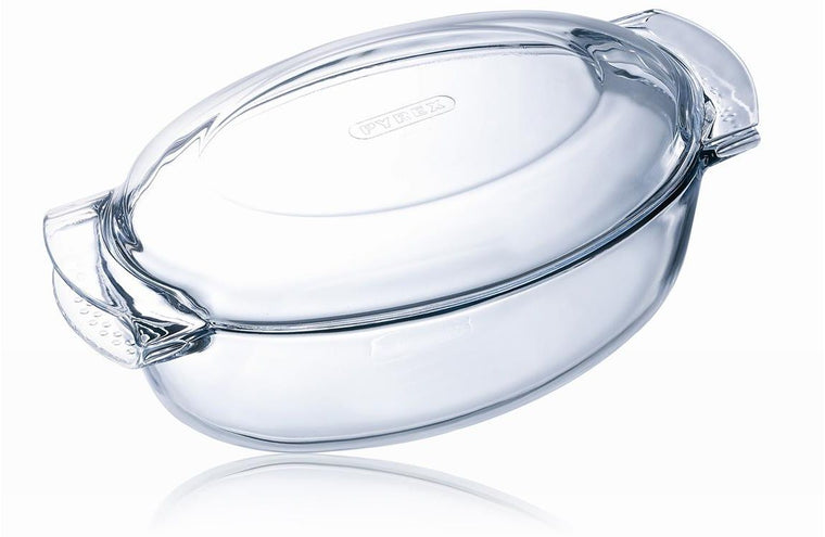 Classic Oval Casserole Dish with Lid, 5.8 L