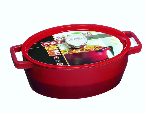 Slow Cook Roasting Pan Oval 3.8 liters