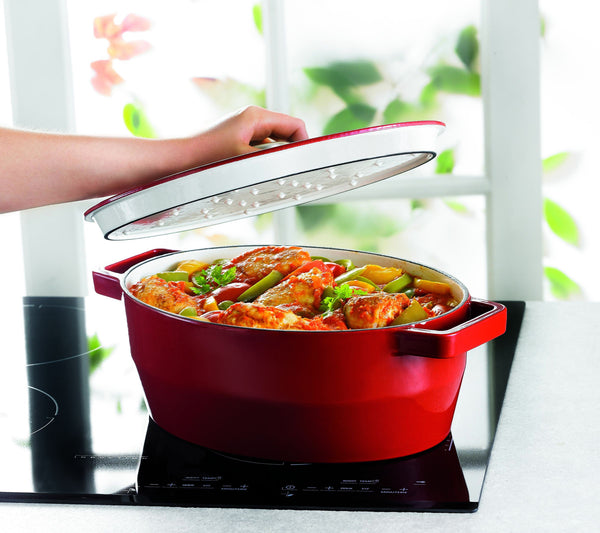 Slow Cook Roasting Pan Oval 3.8 liters
