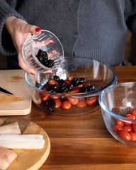 Essentials Round Bowl with Lid Set of 3 Pieces