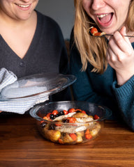 Essentials Round Bowl with Lid Set of 3 Pieces
