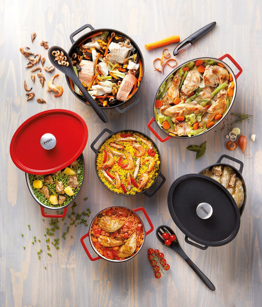 Slow Cook Roasting Pan Round 6.3 liters