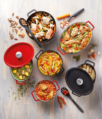 Slow Cook Roasting Pan Round 6.3 liters