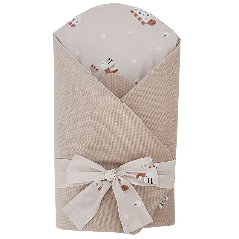 Gigoteuse en coton velours - Abeilles