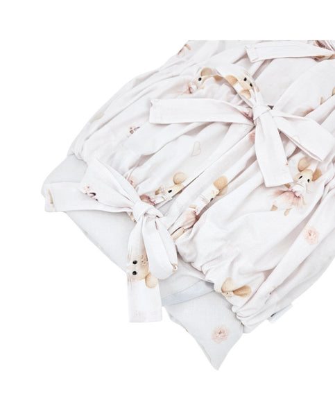 Maxi-lange en coton imprimé Souris ballerine