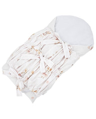 Printed cotton cone with coconut ballerina mouse