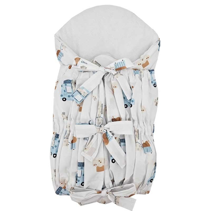 Printed cotton horn with coconut GIRAFFE