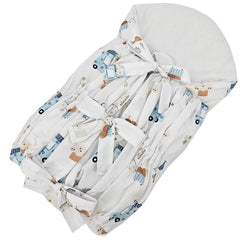 Printed cotton horn with coconut GIRAFFE