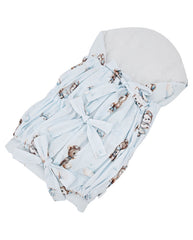 Printed cotton cone with coconut filling PILOT BEAR