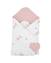 Double-sided printed cotton horn BALLERINA MOUSE