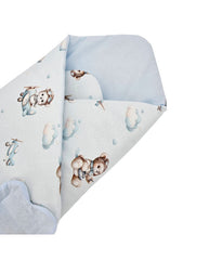 Double-sided printed cotton horn PILOT BEAR