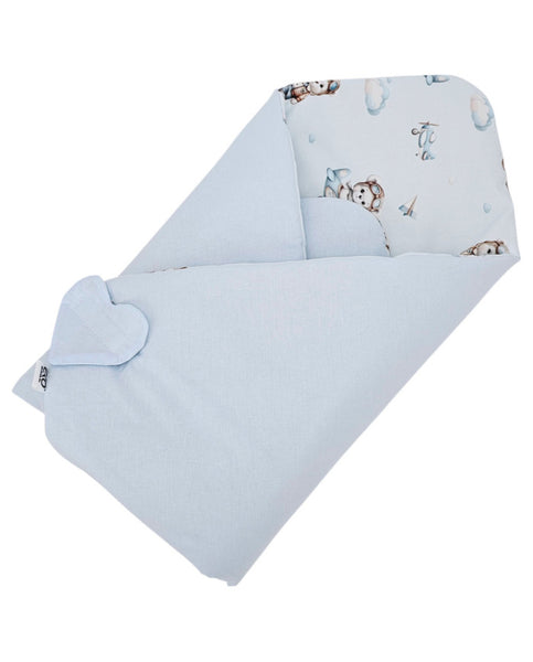 Double-sided printed cotton horn PILOT BEAR