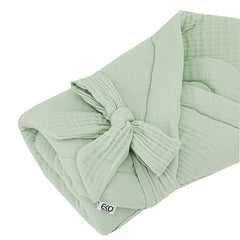 Muslin Swaddle Blanket with Coconut Mint