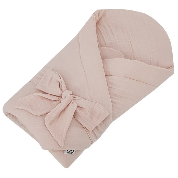 Muslin Swaddle Blanket with Coconut ROSE PINK