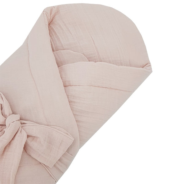 Muslin Swaddle Blanket with Coconut ROSE PINK