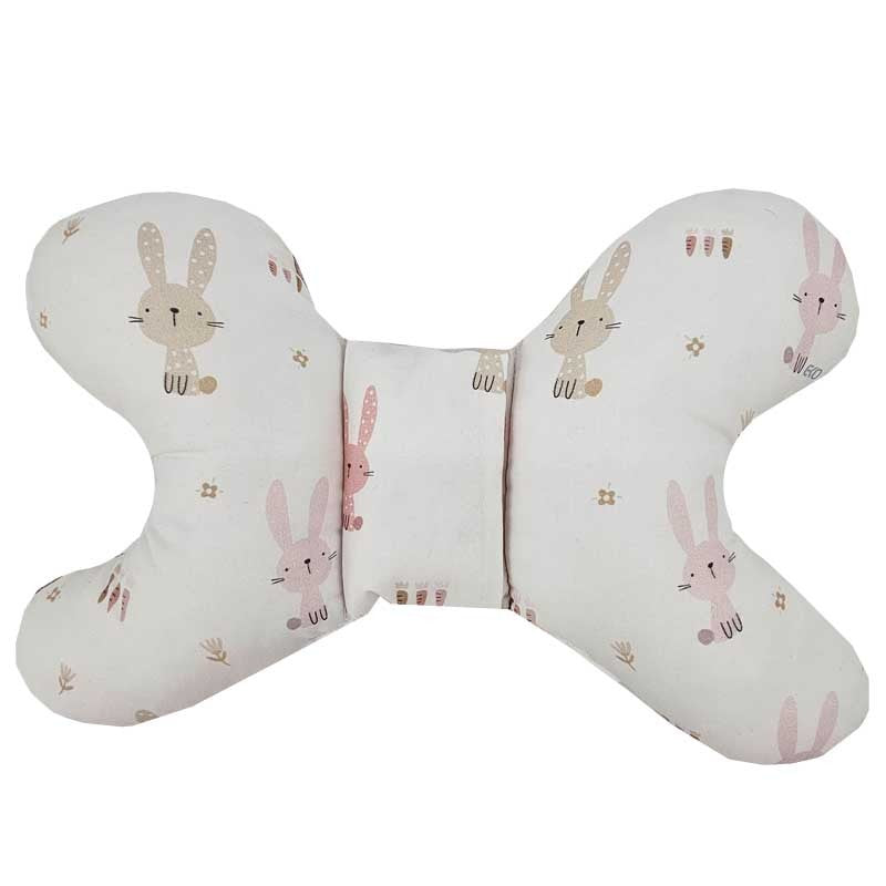 Butterfly Pillow Bunny / Rose Pink