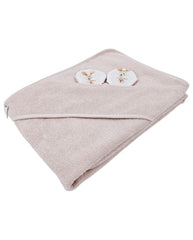 Bamboo bath cover Ballerina Mouse / Rose Pink