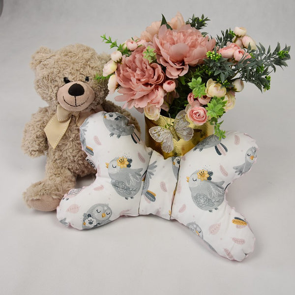 Butterfly Pillow Bunny / Rose Pink