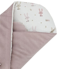 Cotton cone with VELVET BUNNY/ROSE PINK