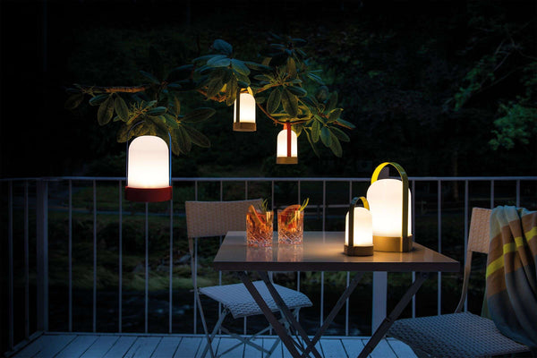 Uri Lamp Piccolos LED Rechargeable 15 cm Set of 3