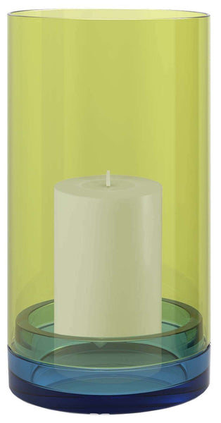 Lucius Glass Tealight Holder 28 cm, 2-piece