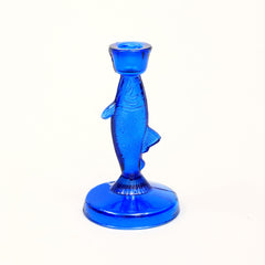 Photophore poisson bleu roi – Décoration d'accentuation côtière océanique