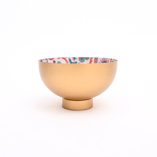 Bol de service rond en émail – Vaisselle rustique pour cuisine et table