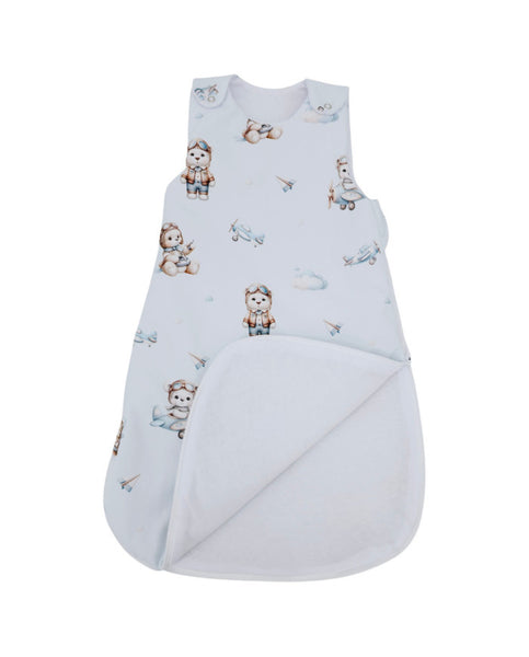 Baby sleeping bag SMALL PILOT BEAR