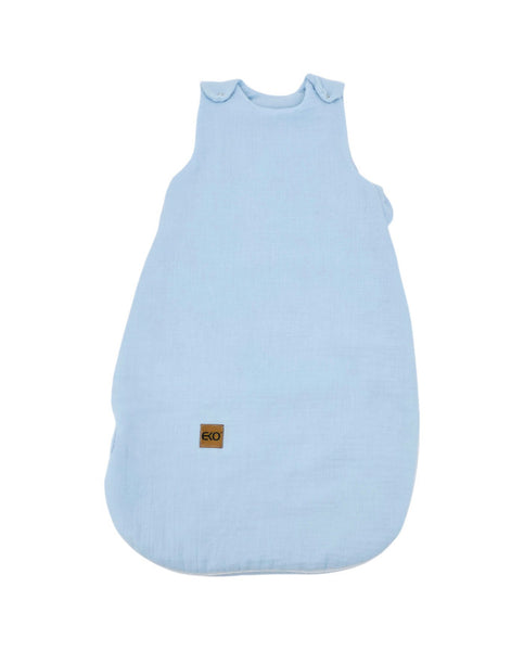 Muslin sleeping bag MEDIUM BLUE