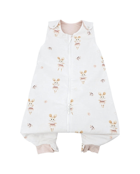 2-in-1 multifunctionele babyslaapzak Ballerina Muis