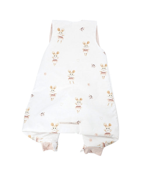 2-in-1 multifunctionele babyslaapzak Ballerina Muis