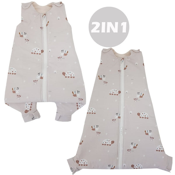 2-in-1 multifunctionele babyslaapzak BEES