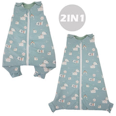 2-in-1 multifunctional baby sleeping bag (Dogs)