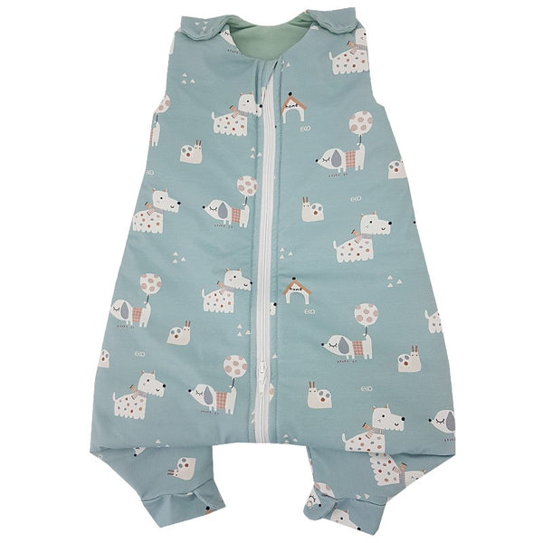 2-in-1 multifunctional baby sleeping bag (Dogs)