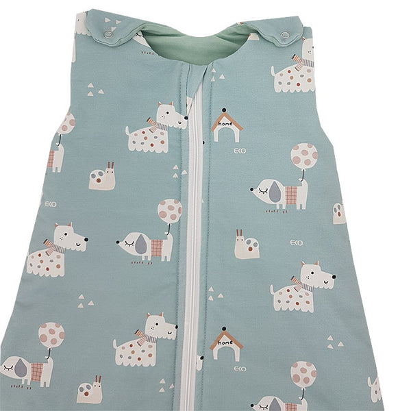 2-in-1 multifunctional baby sleeping bag (Dogs)