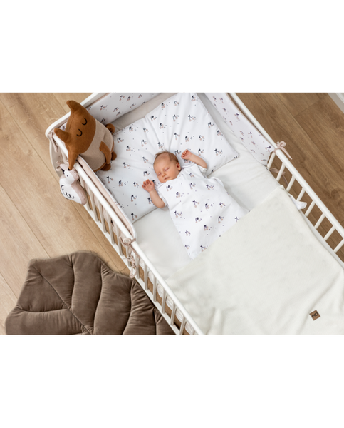 2-in-1 multifunctionele babyslaapzak Tuinman Beer