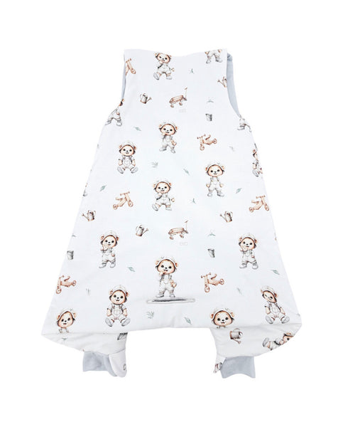 2-in-1 multifunctionele babyslaapzak Tuinman Beer