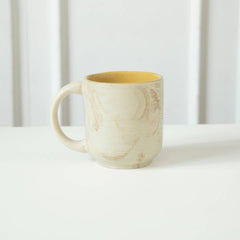 Handcrafted Amber Love Ceramic Coffee & Tea Mug