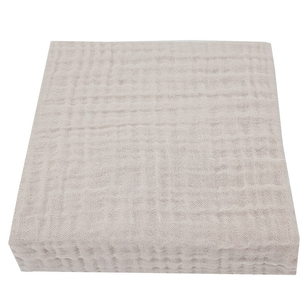 Drap housse en mousseline 40 x 80 cm beige