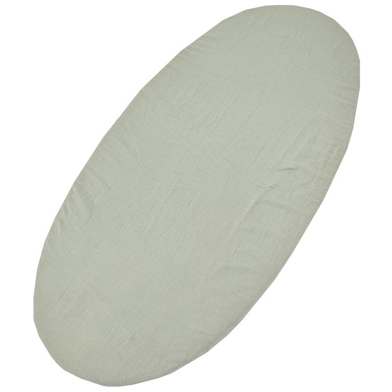Drap-housse en mousseline avec élastique 40 x 80 cm, menthe