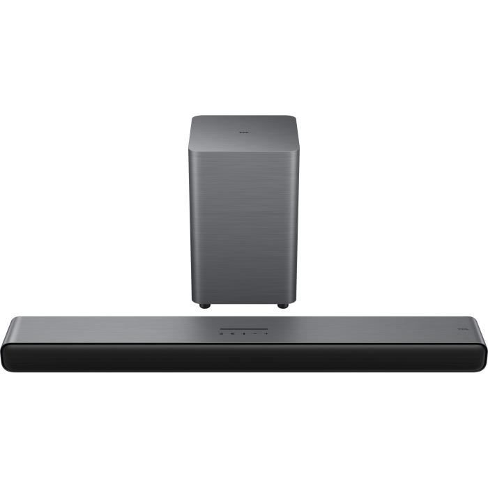 Soundbar - TCL - S55H - Dolby Atmos 2.1 - With wireless subwoofer - Black